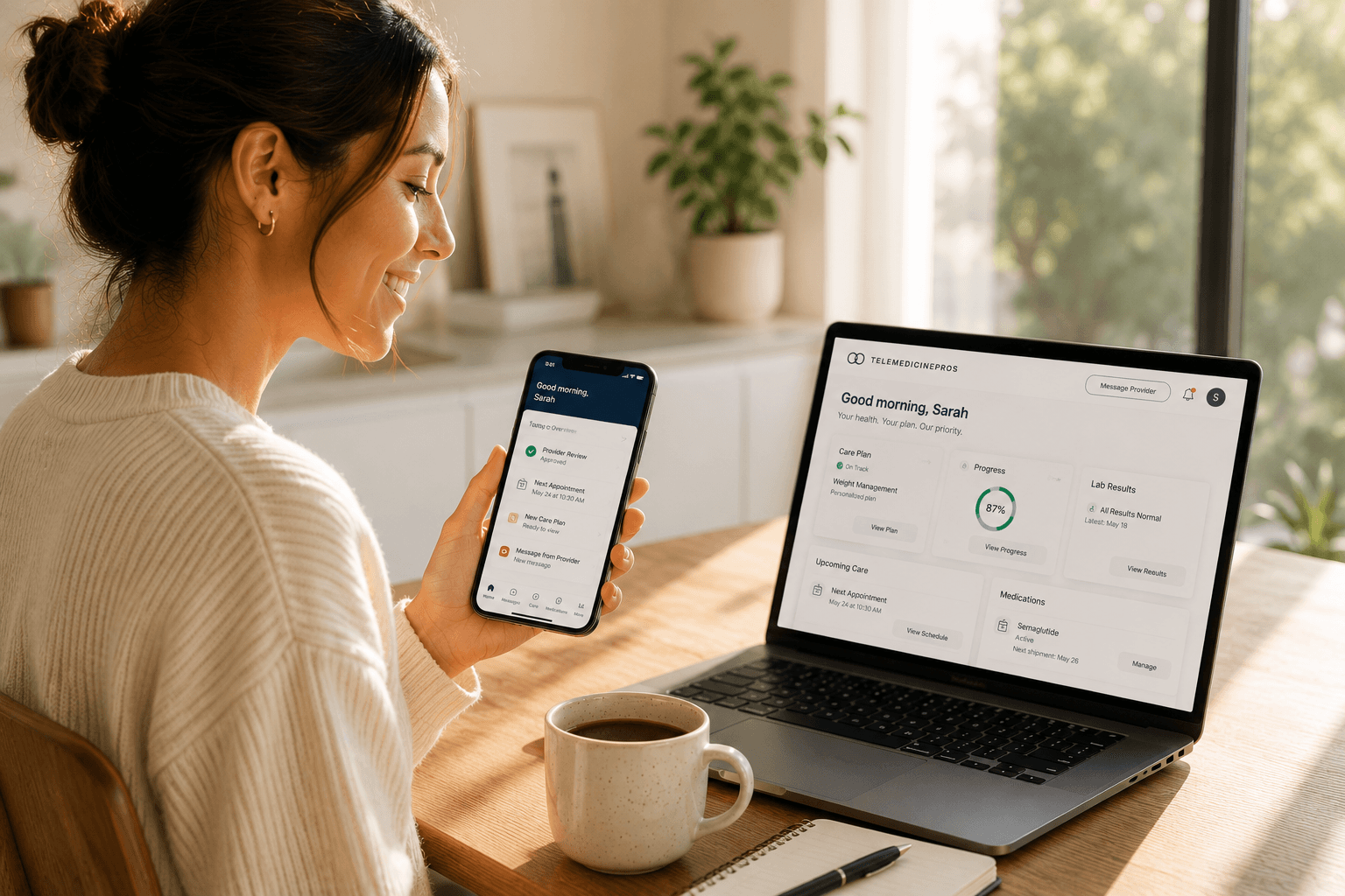 TelemedicinePros care team providing trusted, connected healthcare