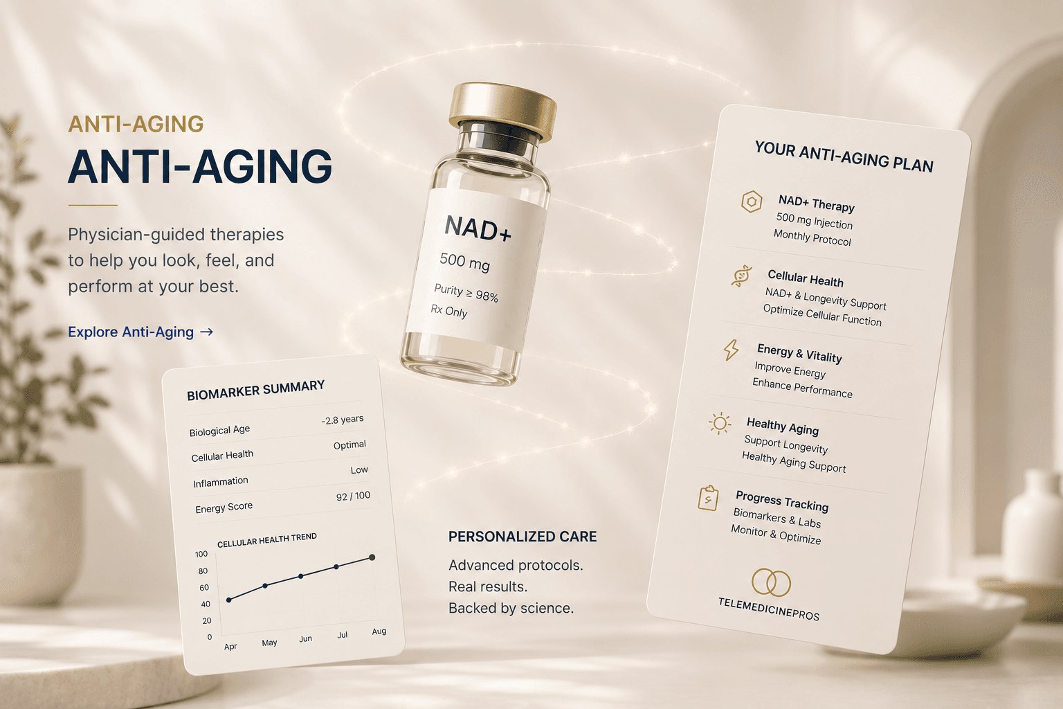 TelemedicinePros Healthy Aging care area